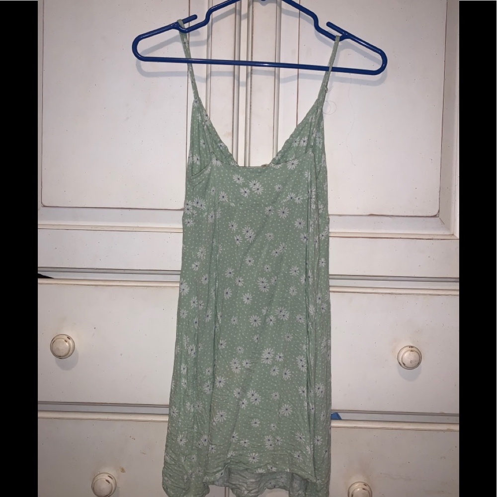 Super Cute Green Slip Dress from Pacsun